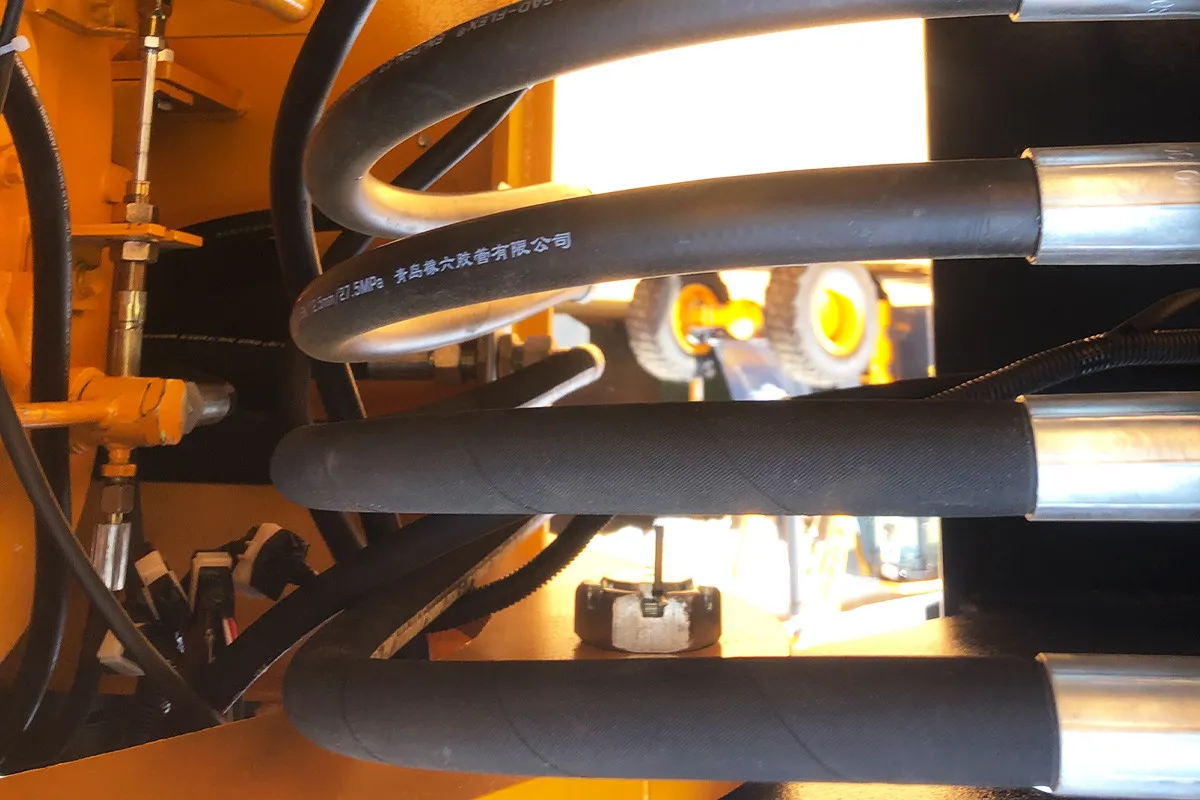 Hydraulic Pilot mini wheel loader factory Hydraulic Pilot mini wheel loader factory